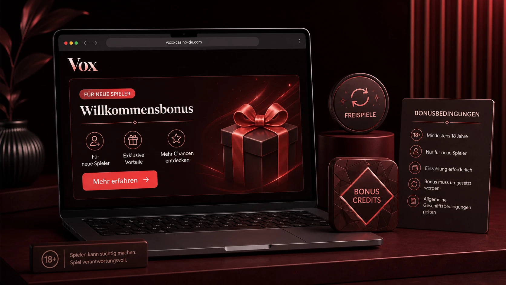Vox Casino Bonus für neue Spieler